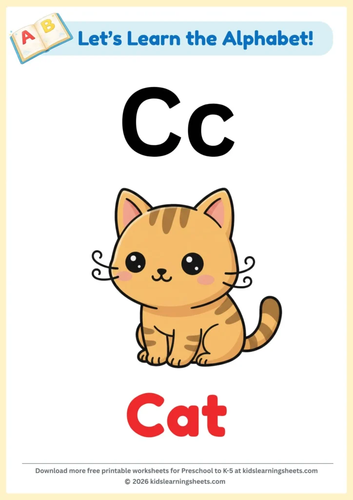 recognize-letter-c-worksheet